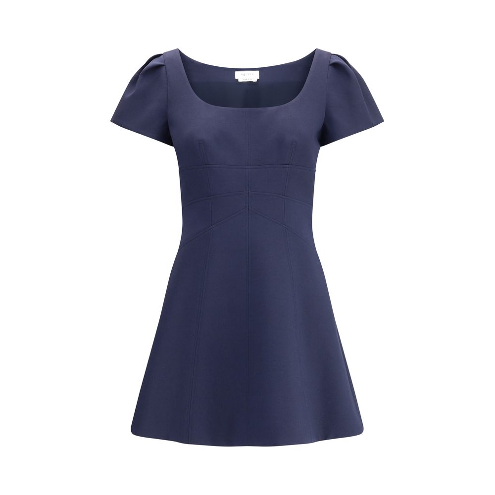 Alexander McQueen Short Dress with short gathered sleeves